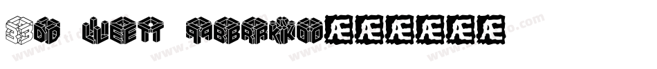 3D LET (BRK)字体转换
